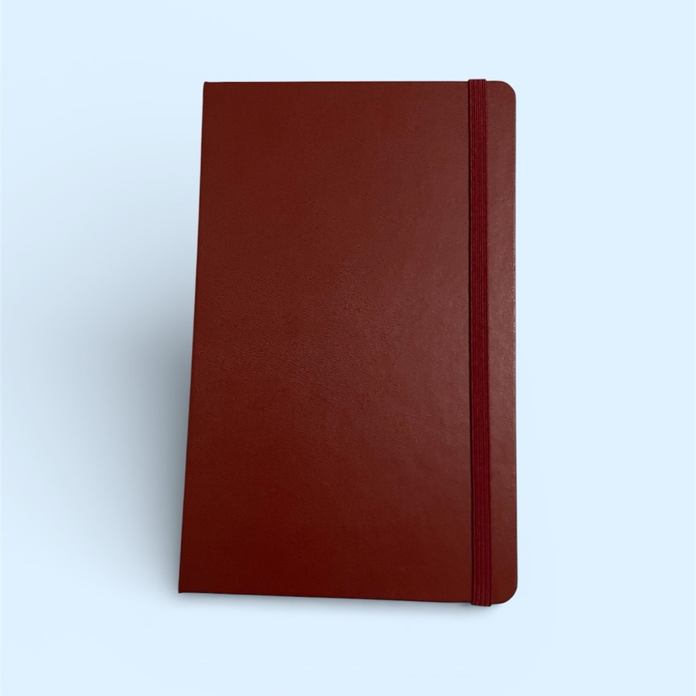 Moleskine Red Hardcover Notebook